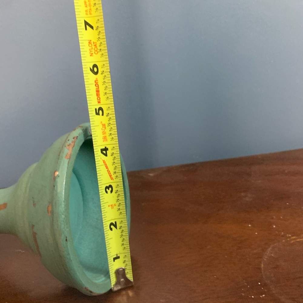 Elegant Turquoise Candle Holder - Picture 7 of 8